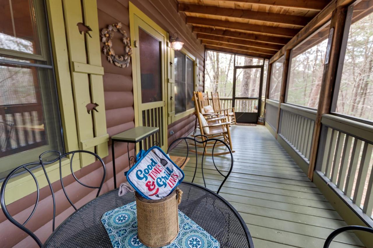 Cozy In The Woods With Hot Tub! Blue Ridge